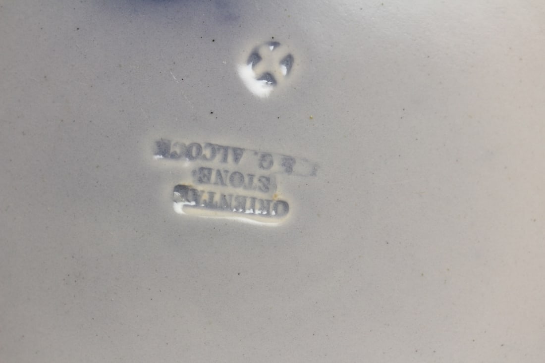 Flow Blue Plate - 10