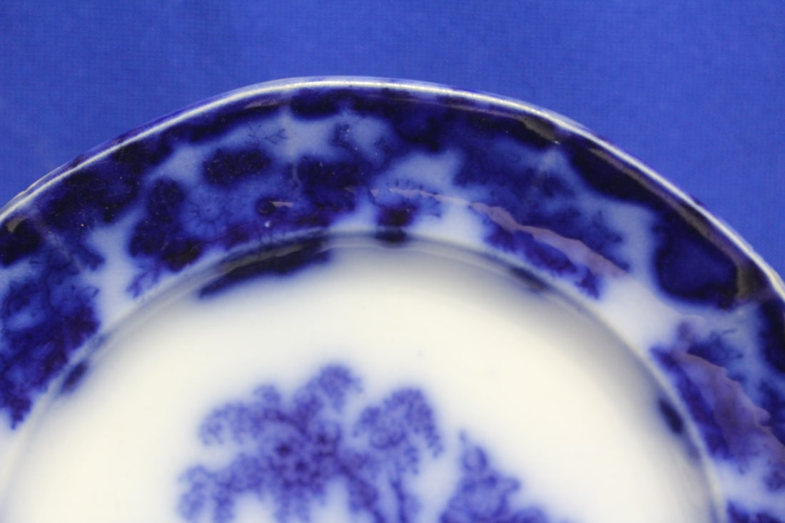 Flow Blue Plate - 2