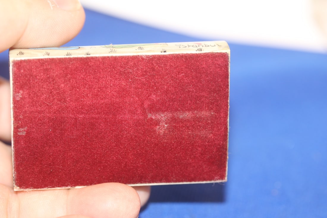 India Bone Hand Painted Box - 2