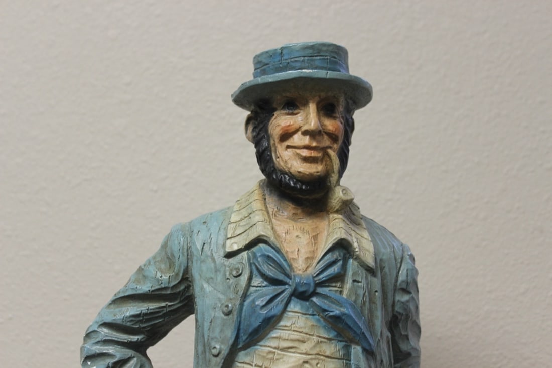 A Signed? Chalk Statue - 2