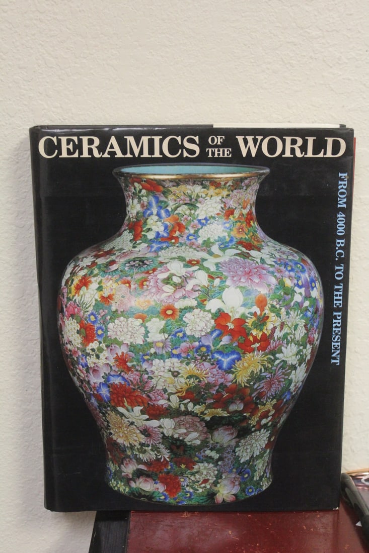 Large Hardcover Book on Ceramics: as shown