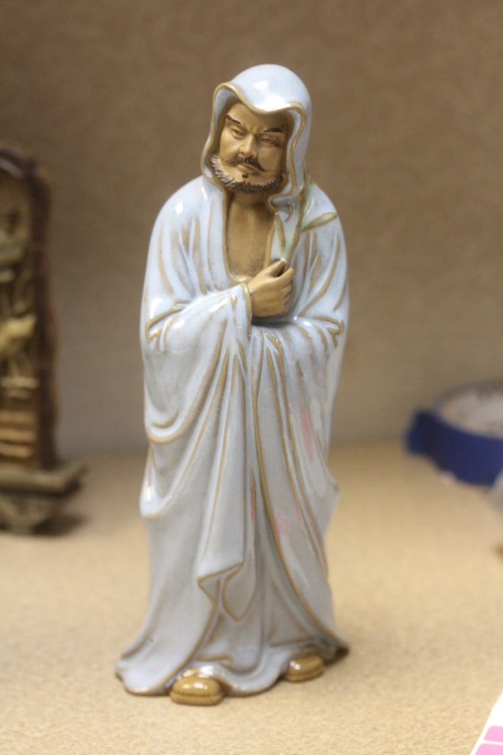 Vintage Chinese Mudman: marked "China" - 8 1/2" tall - nicely detailed