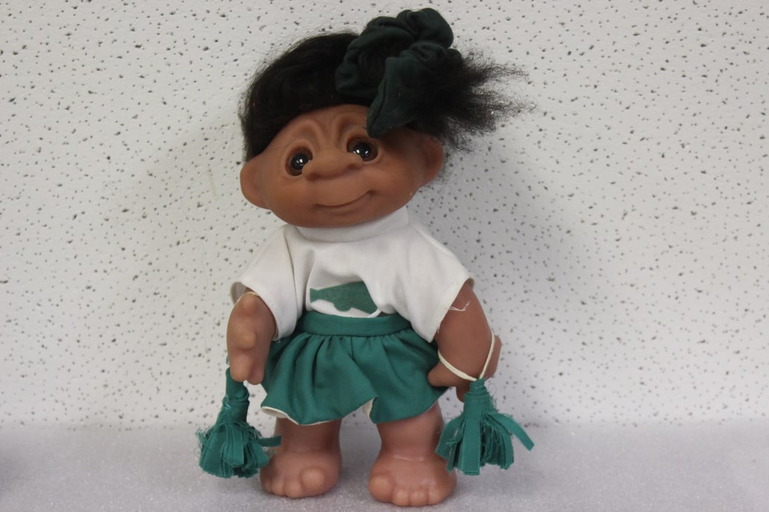 A Troll Doll: Made in Denmark - 1977 - approximately 10 inches tall