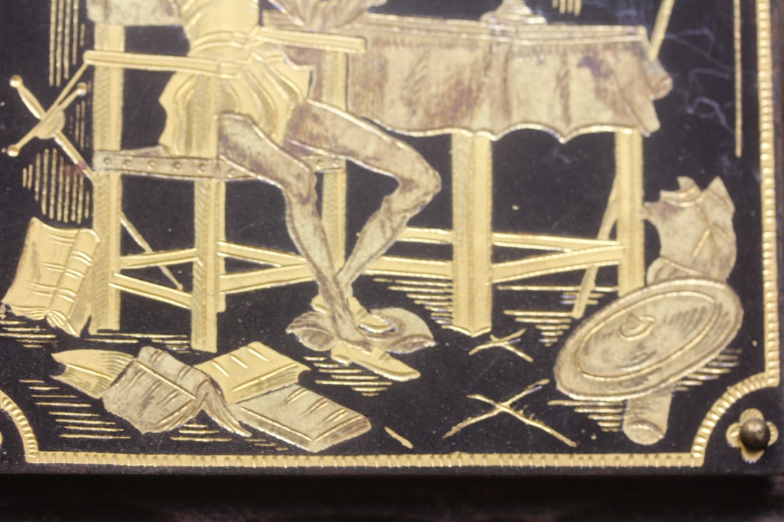 Gold Etched Panel - 4