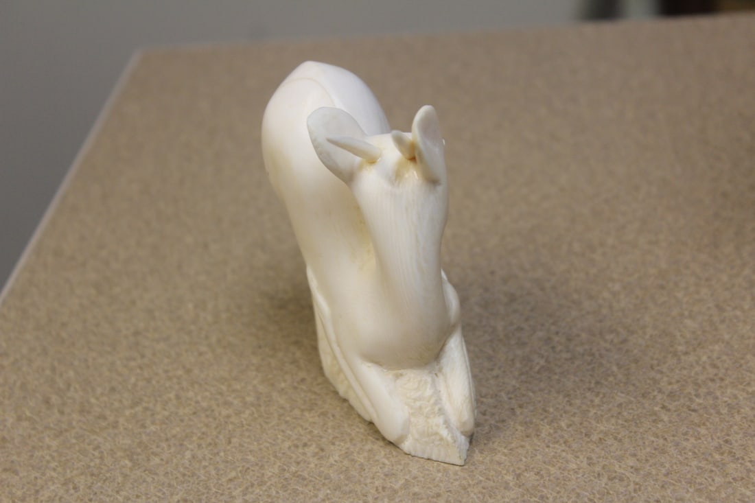 Carved Bone? Elk/Deer - 4