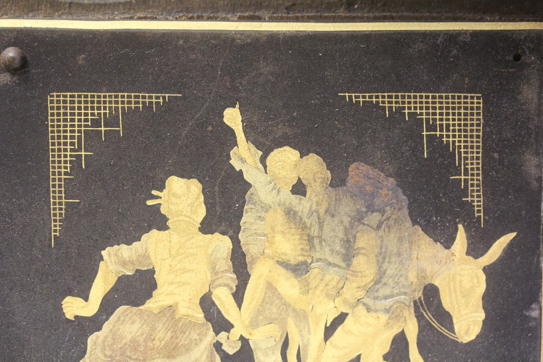 Gold Etched Panel - 2