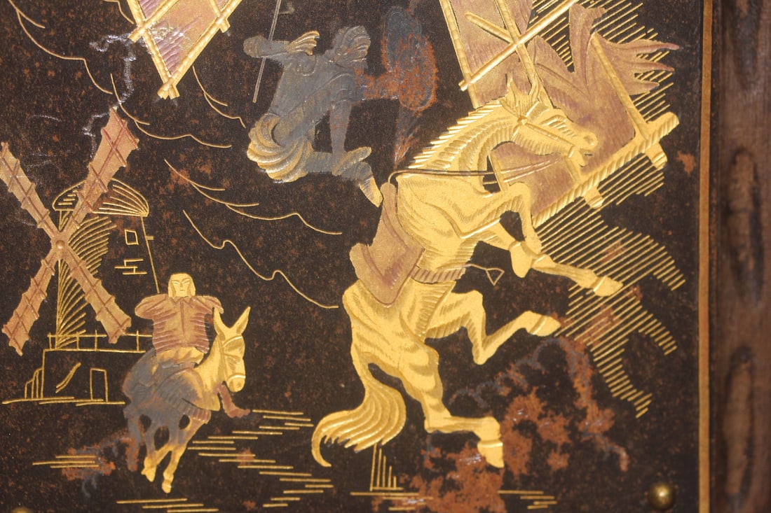 Gold Etched Panel - 3