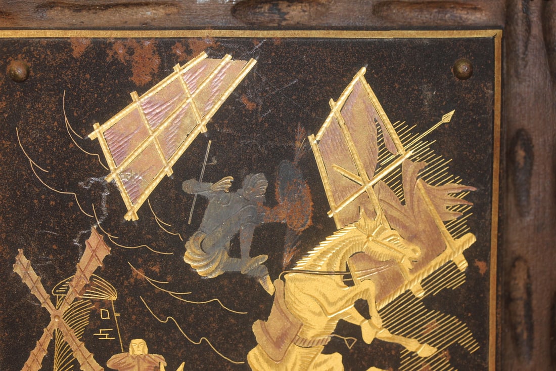 Gold Etched Panel - 4