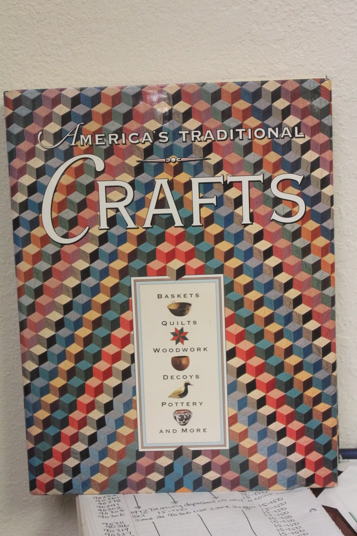 Large Hardcover Book on Craft: as shown
