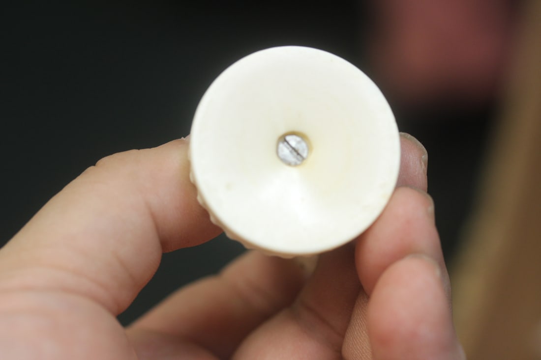 Carved Bone Phoenix - 5