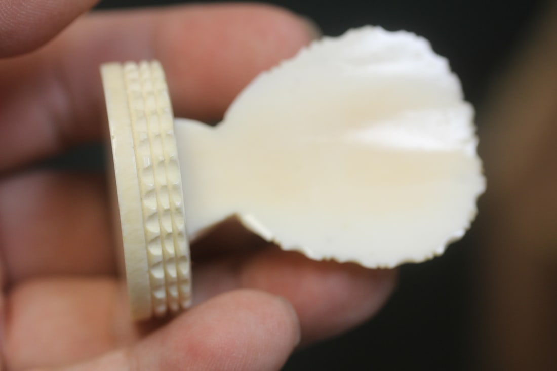 Carved Bone Phoenix - 6