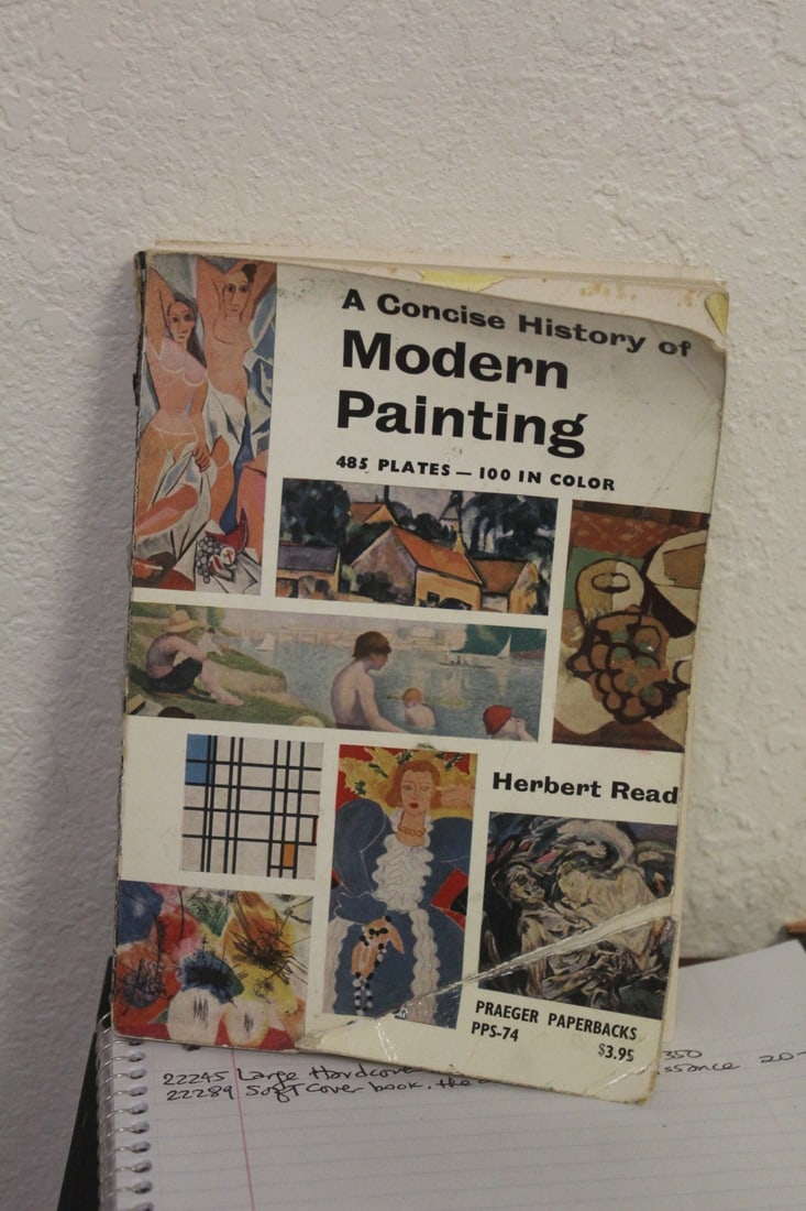 Soft Cover Book: Modern Painting: please note: some lose pages / binding - as found