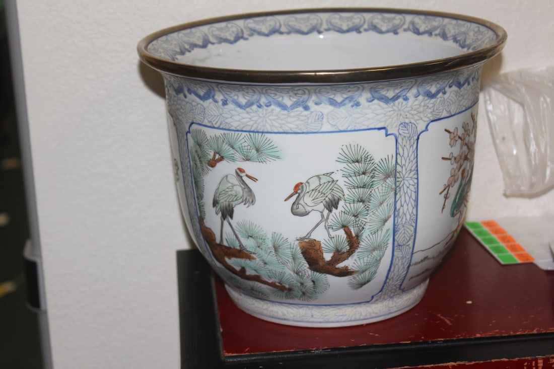 Signed Chinese Planter - 2