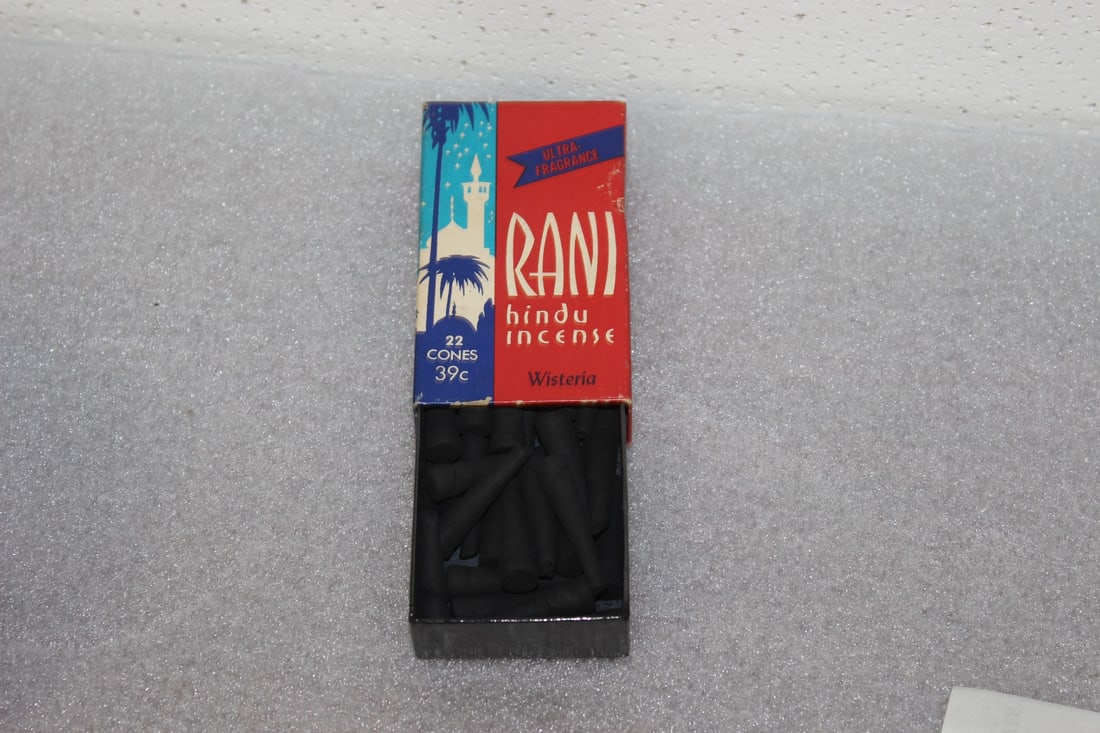 A Rani Hindu Incense: As shown on photos