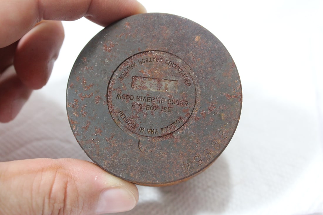 A Solid Cast Iron Mold?Stamp? - 2
