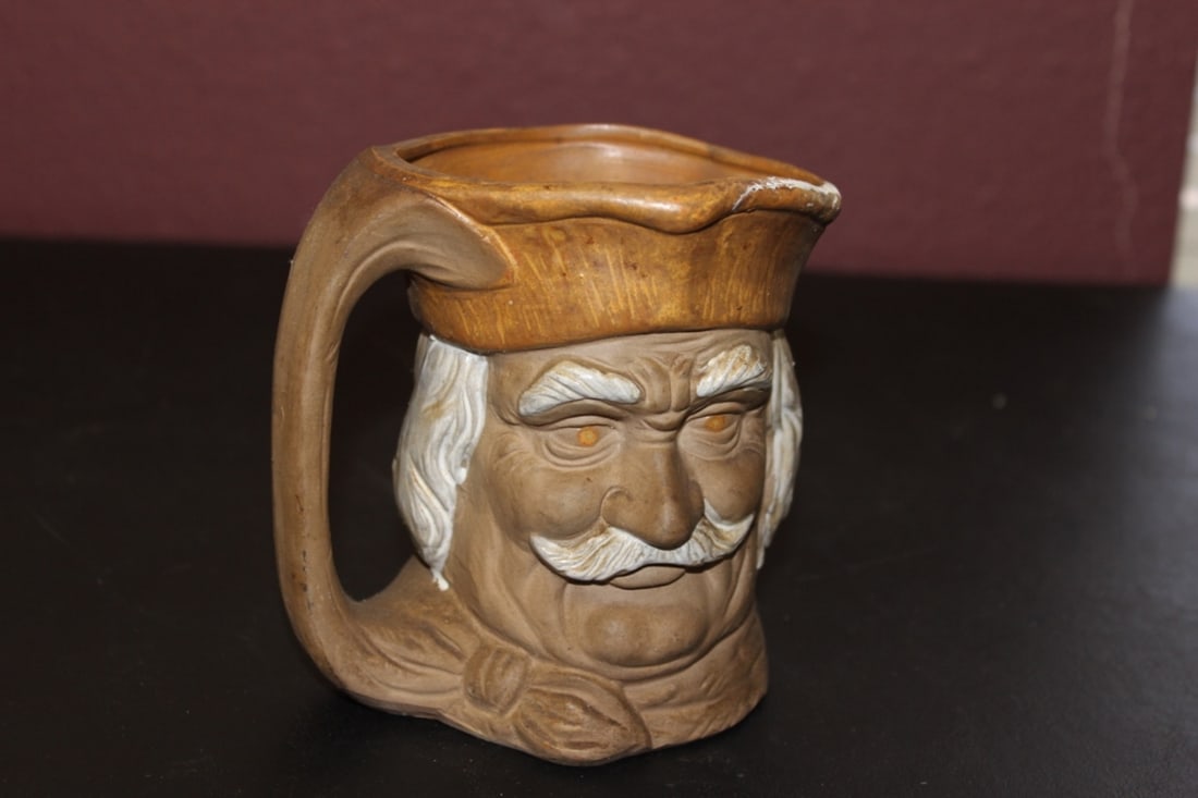 A Figural Mug - Vintage: 5 inches tall