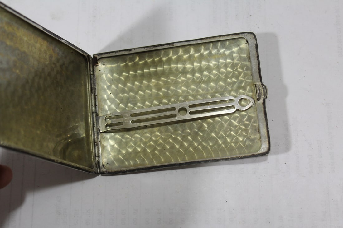 A Sterling Cigarette Case - 2