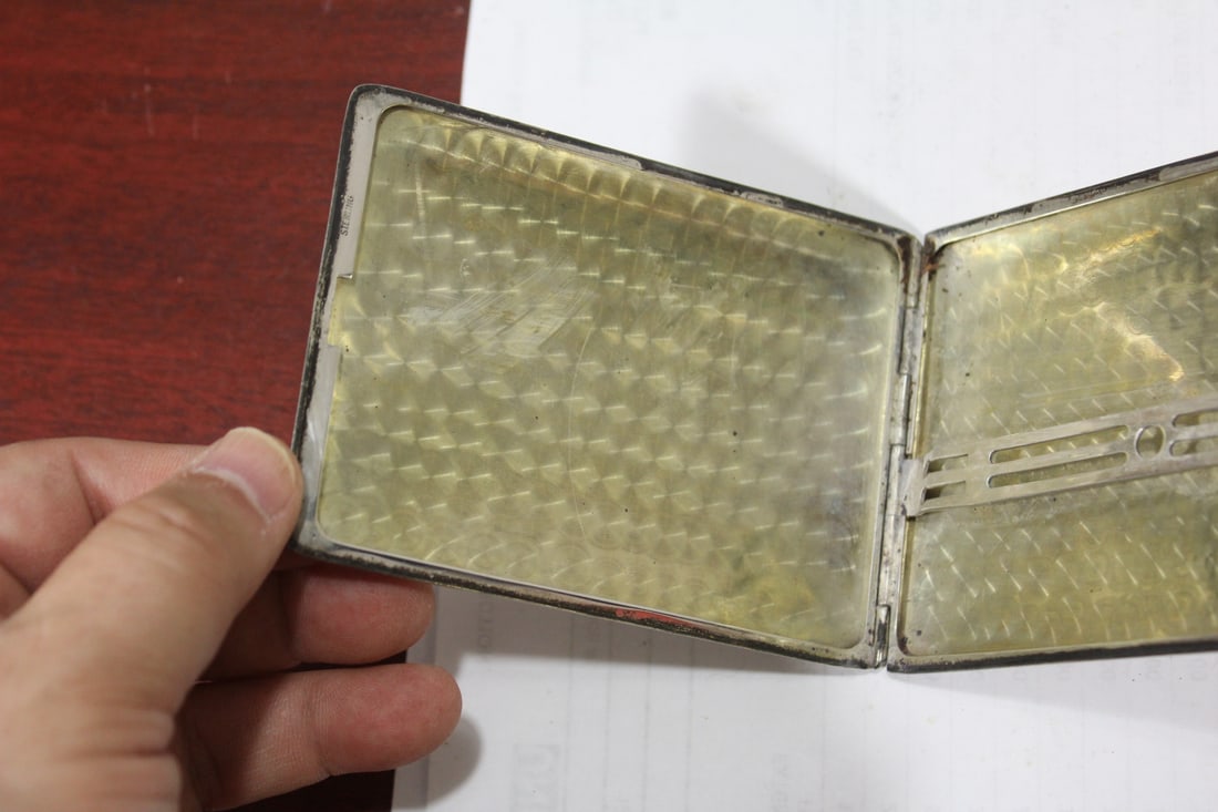 A Sterling Cigarette Case - 3