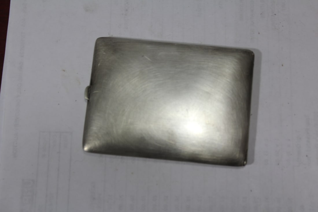 A Sterling Cigarette Case - 5
