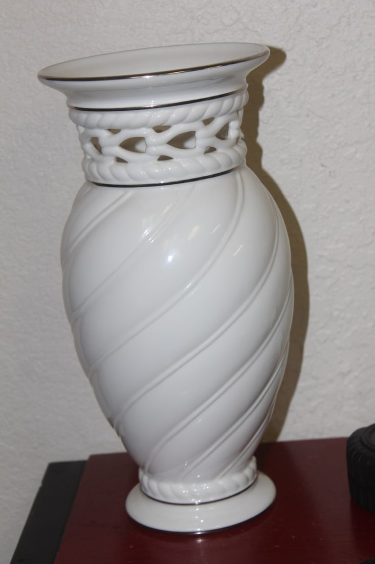 Lenox Vase: 11 inches tall
