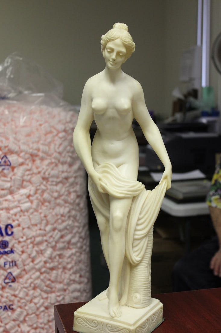 A Resin Nude: 19inches tall