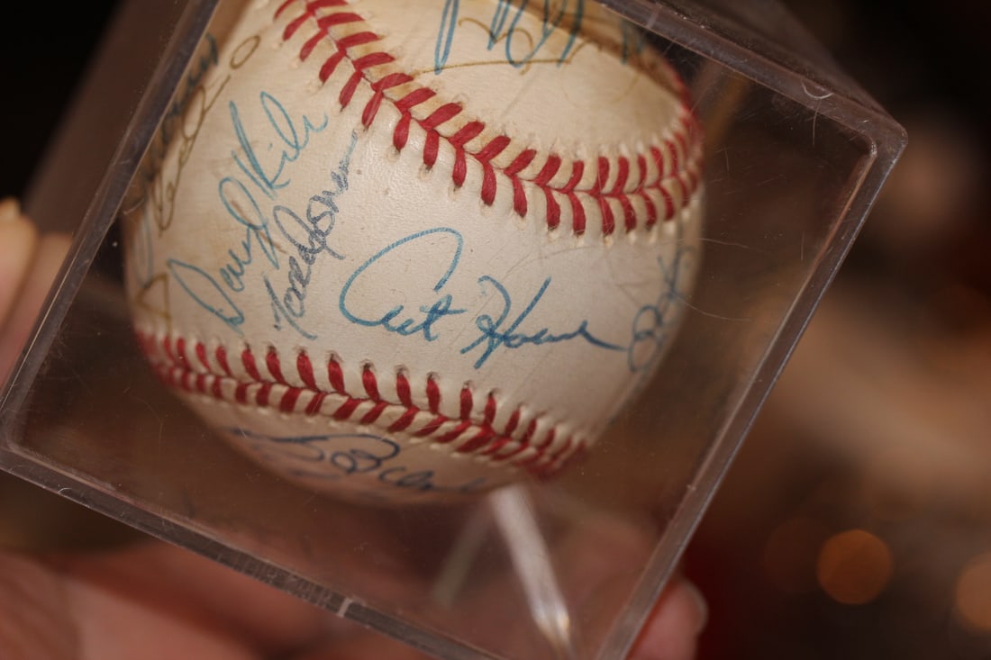 Players Signed Baseball - 4