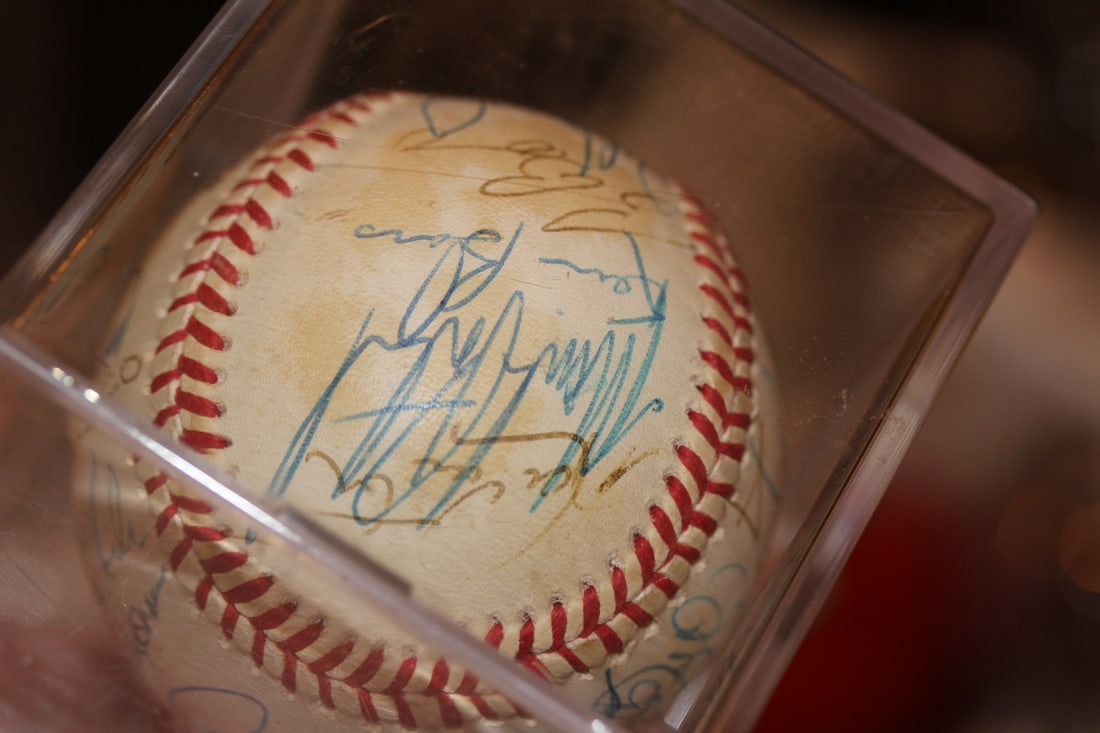 Players Signed Baseball - 5