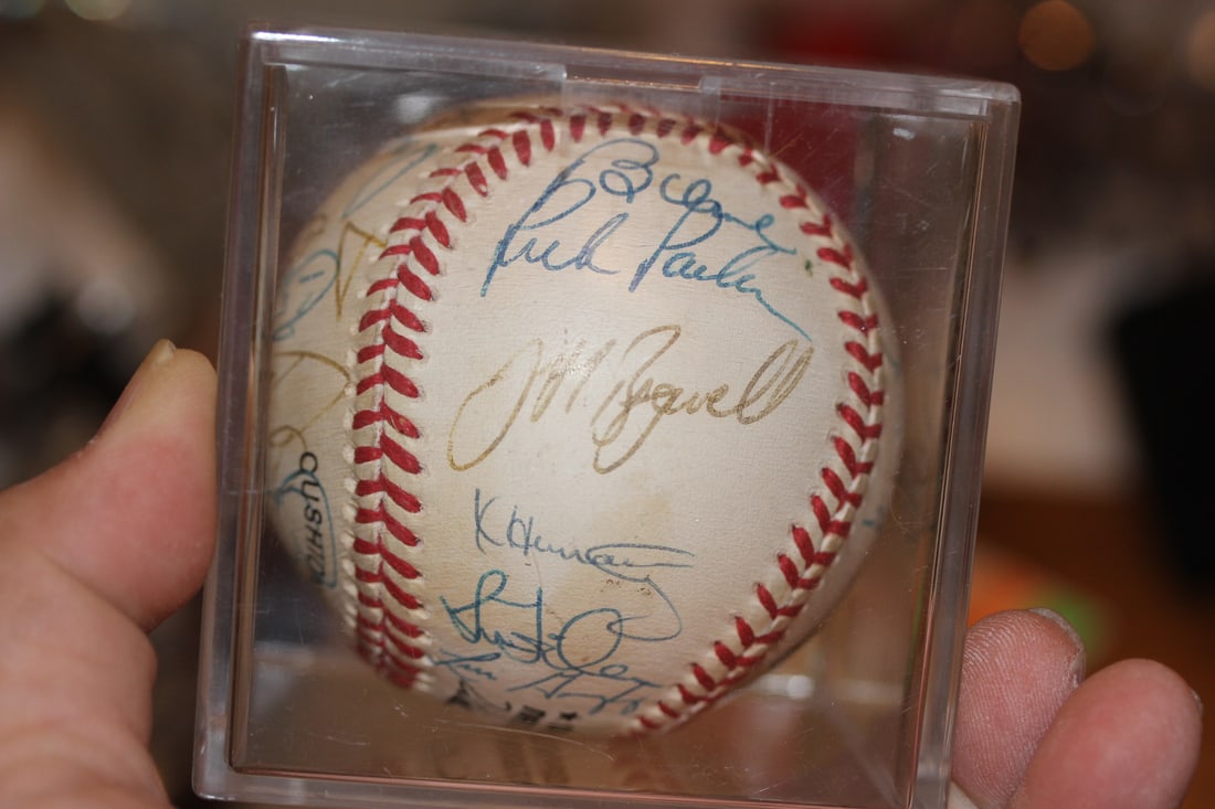 Players Signed Baseball - 6