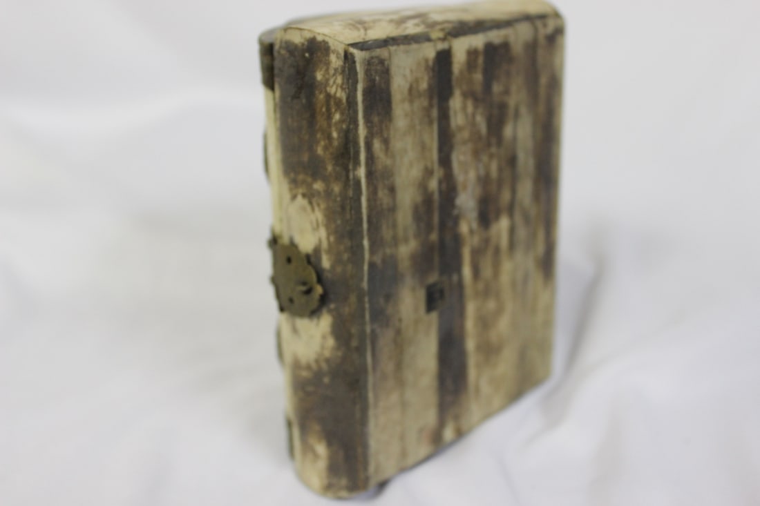 A Bone Trinket Box - 5