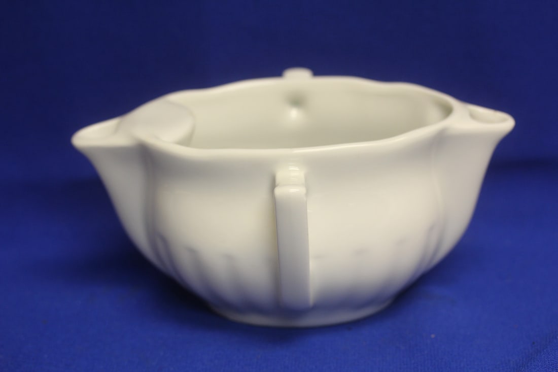 Vintage Gravy Bowl: France Pillivuyt - 6 1/8" across