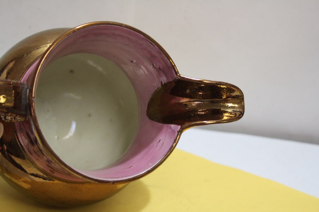 A Ceramic Lusterware Pitcher - 4