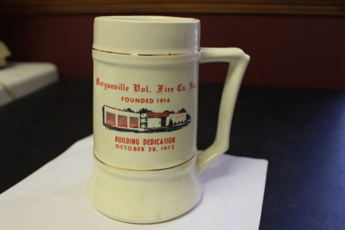 A Fire Department Stein: 6 inches tall