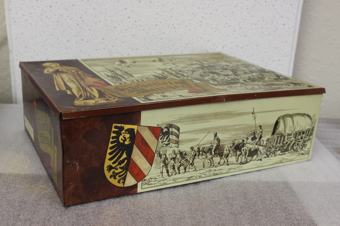 A German Tin Container - 2