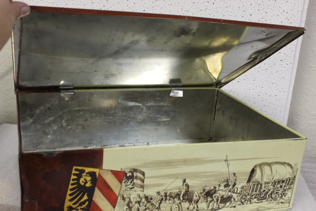 A German Tin Container - 3