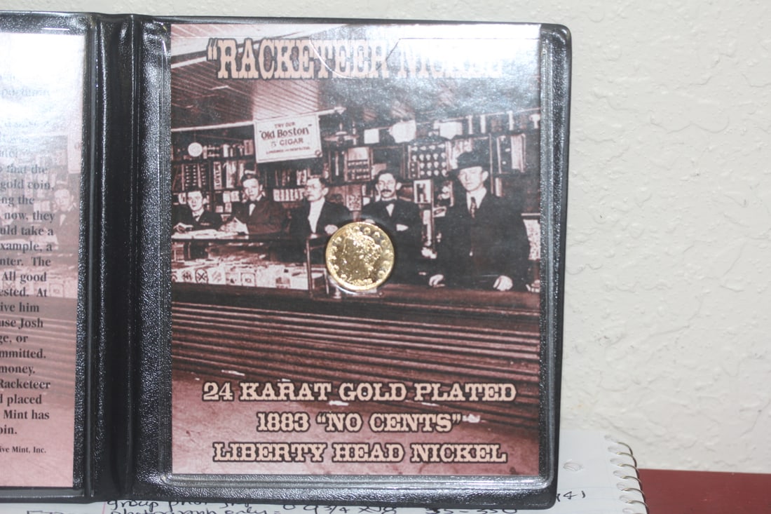 24Kt Gold Plated Nickel: First Commemorative Mint