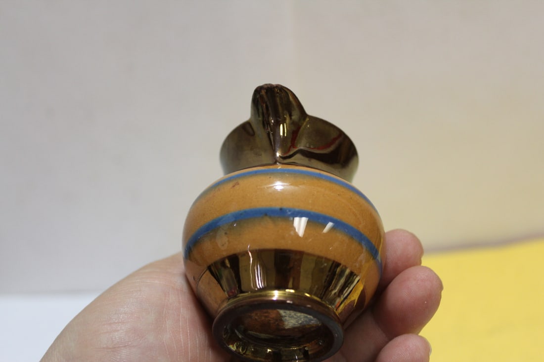 A Small Lusterware Pitcher - 3