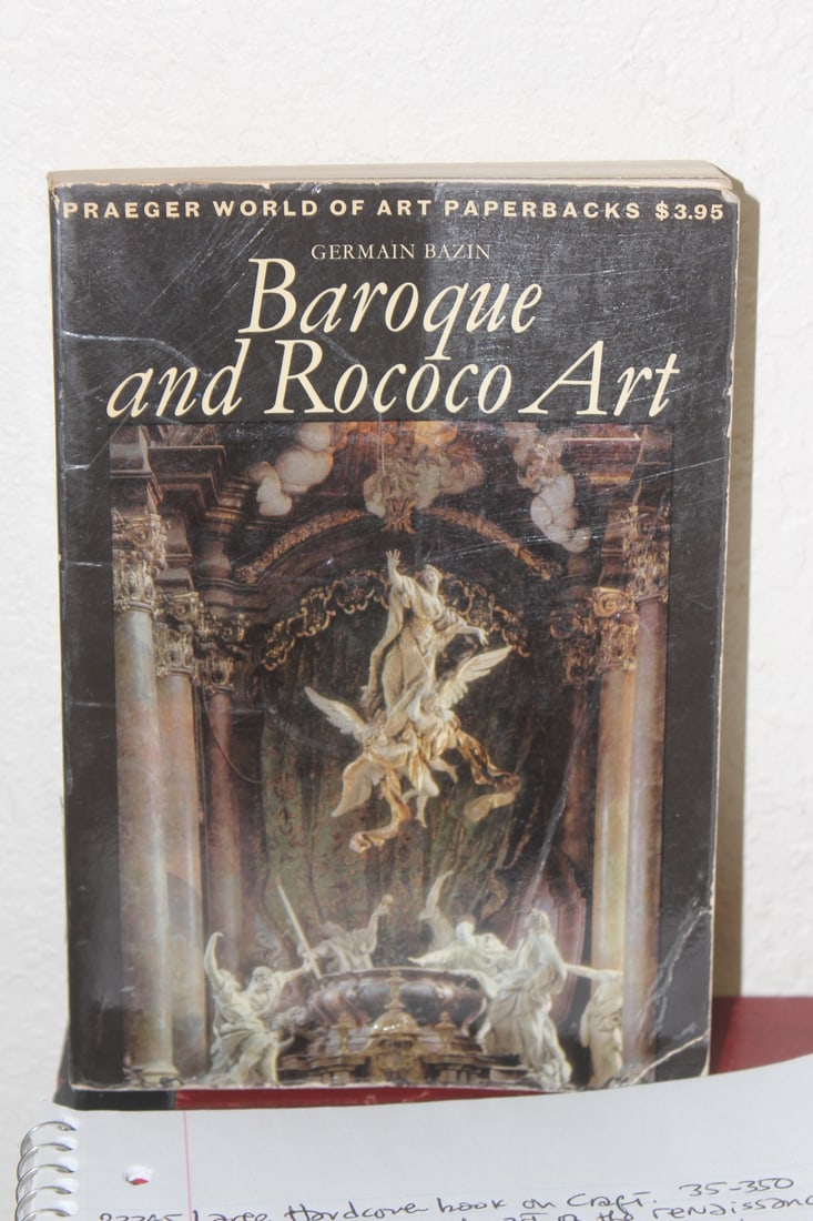 Softcover Book: Baroque and Rococo Art: as shown
