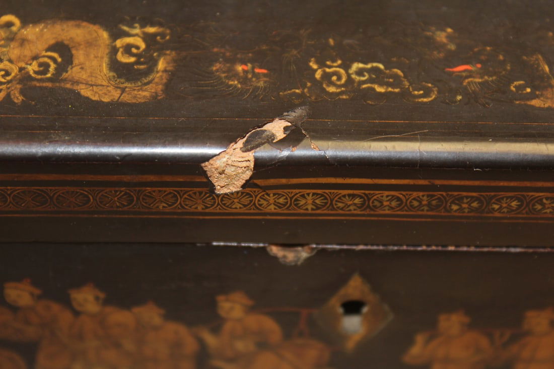 Chinese Export Lacquer Box - 2