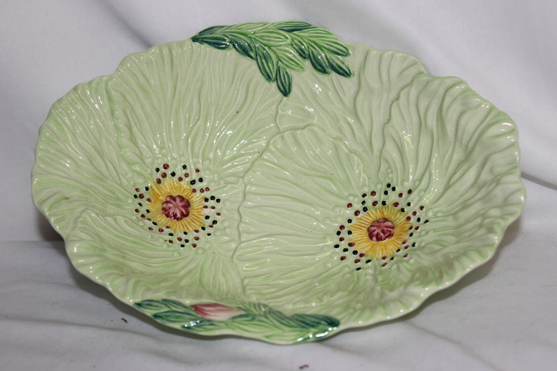 A Carltonware Vegetable Bowl: made in England - 9 1/2" across