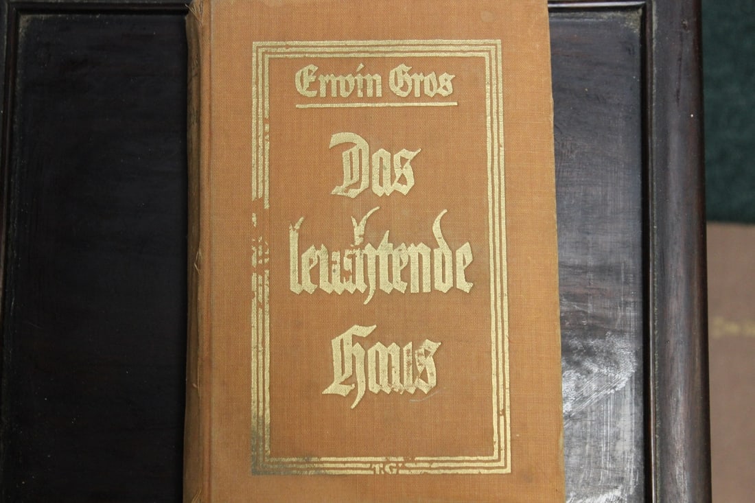 A Hardcover German Book: as shown