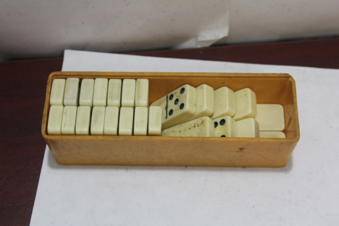A Vintage Domino: do not know if it is all there or not