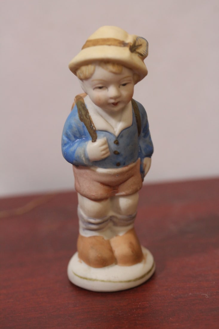 A Hummel Look-a-Like Figurine: 4 5/8" tall