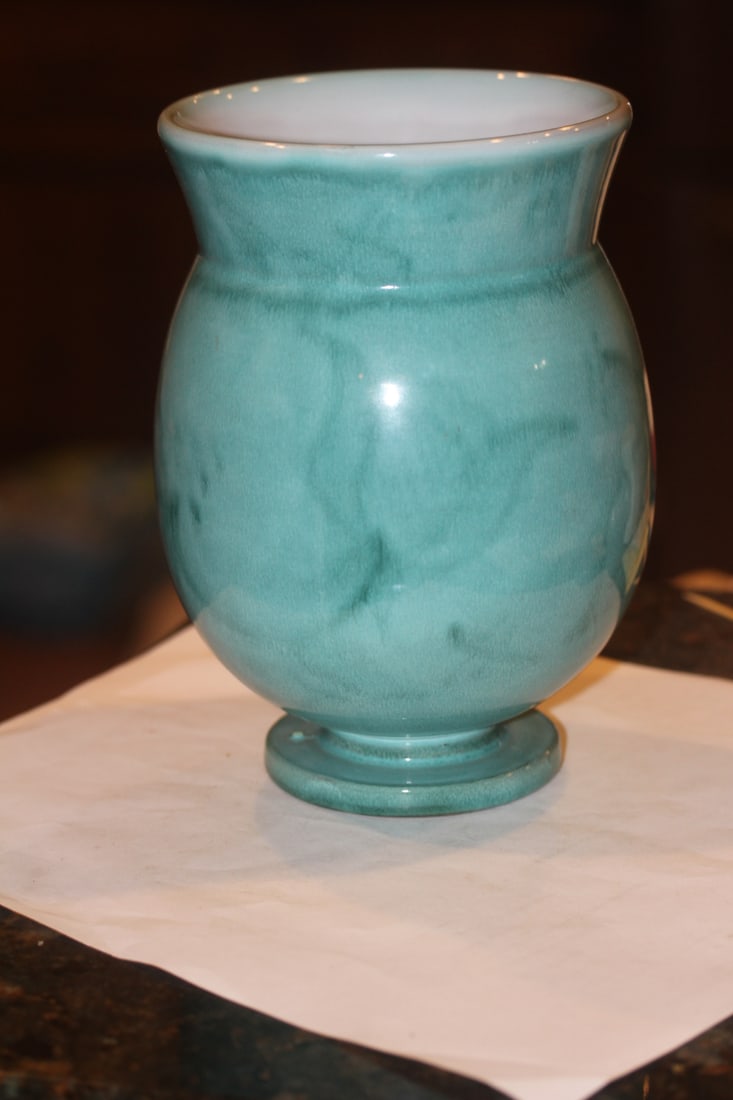 Decorative Ceramic Vase: 7 3/4" tall