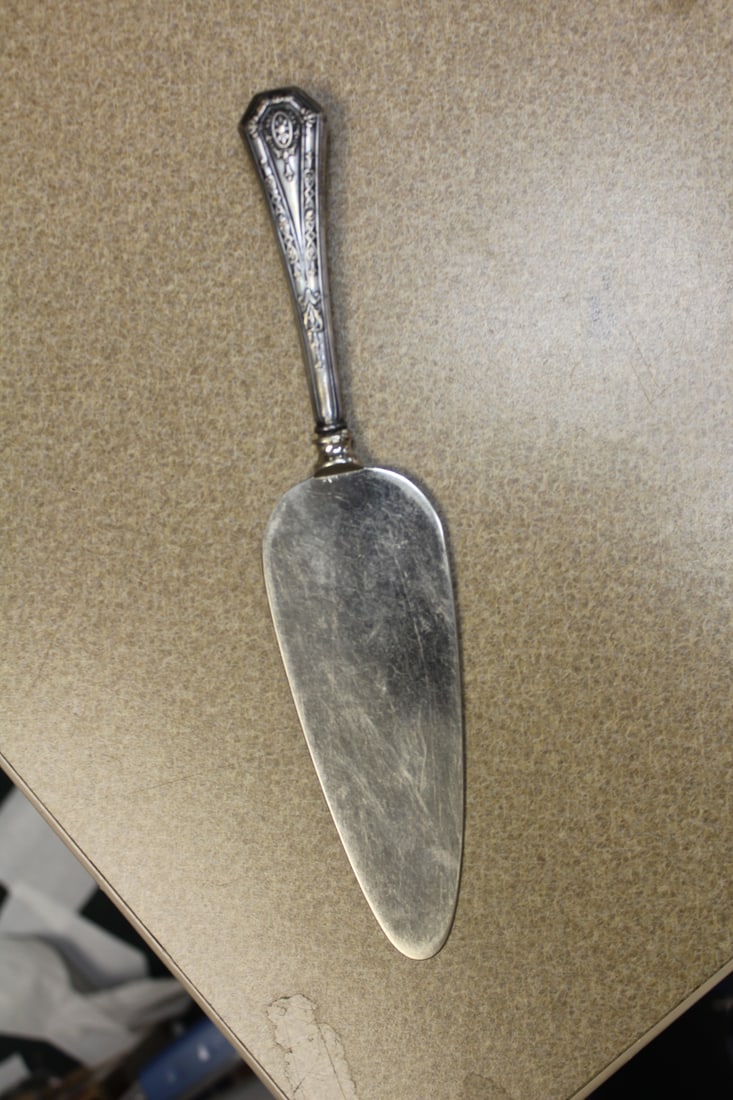 Sterling Handle Cake Server - 2