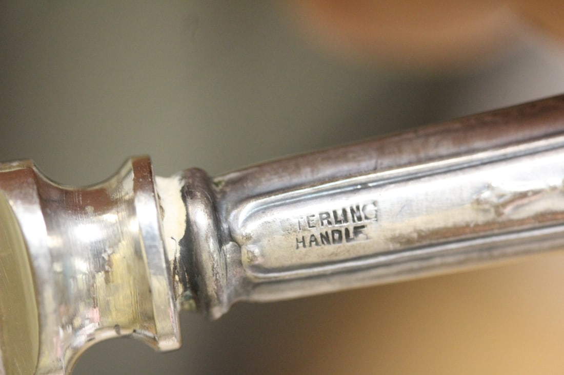 Sterling Handle Cake Server - 5