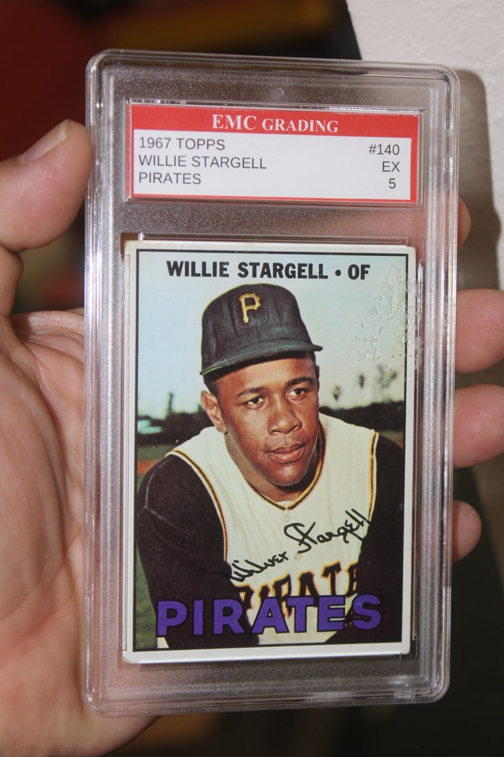 Graded Willie Stargell Baseball Card: as shown