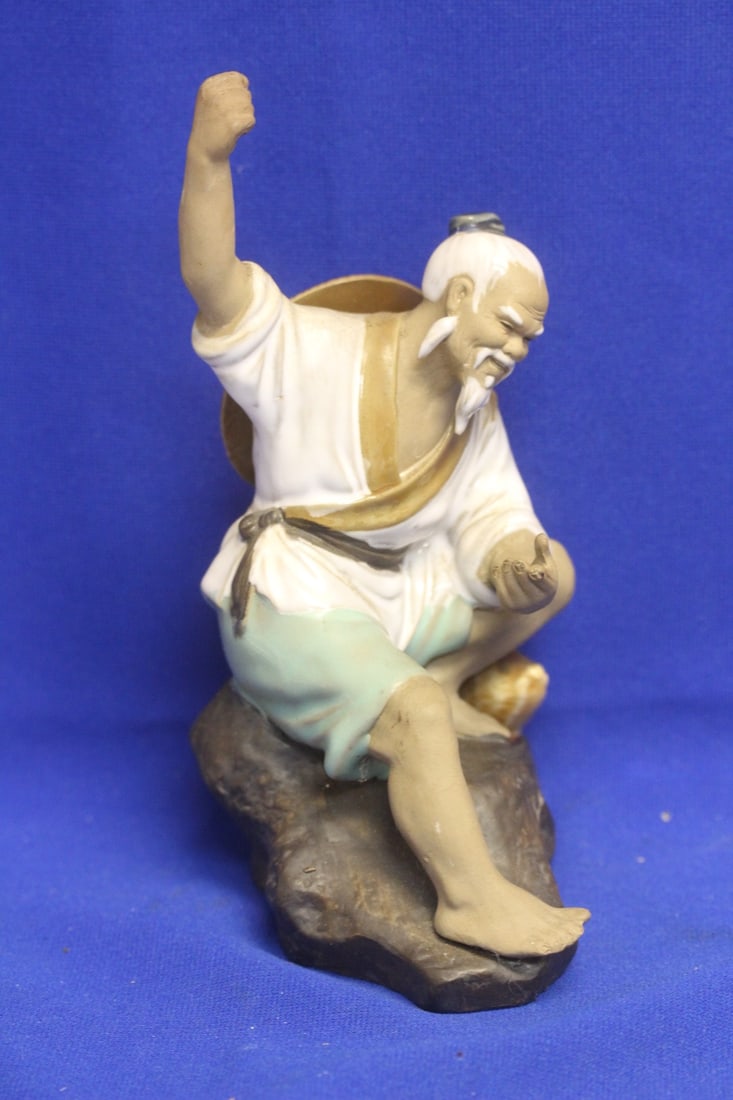 Chinese Mud Man: 8 1/2" tall