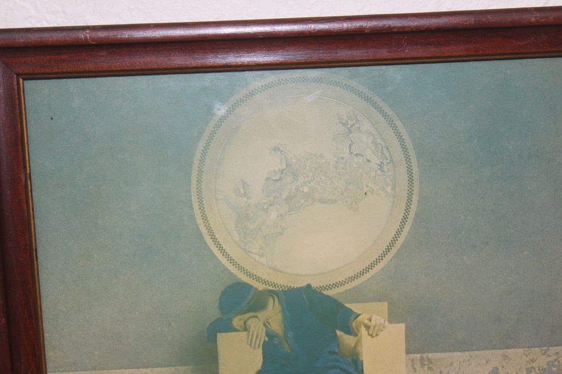 Framed Old Print - 3