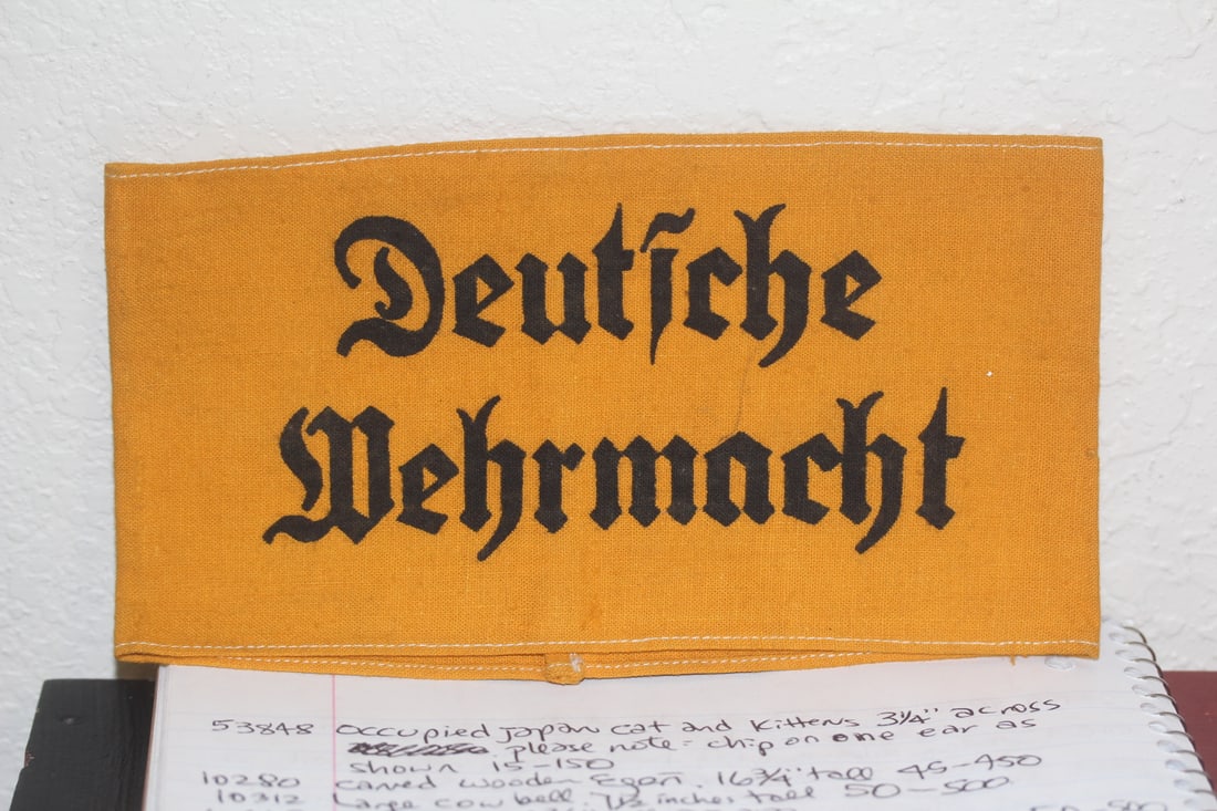 World War II German Arm Band: as shown