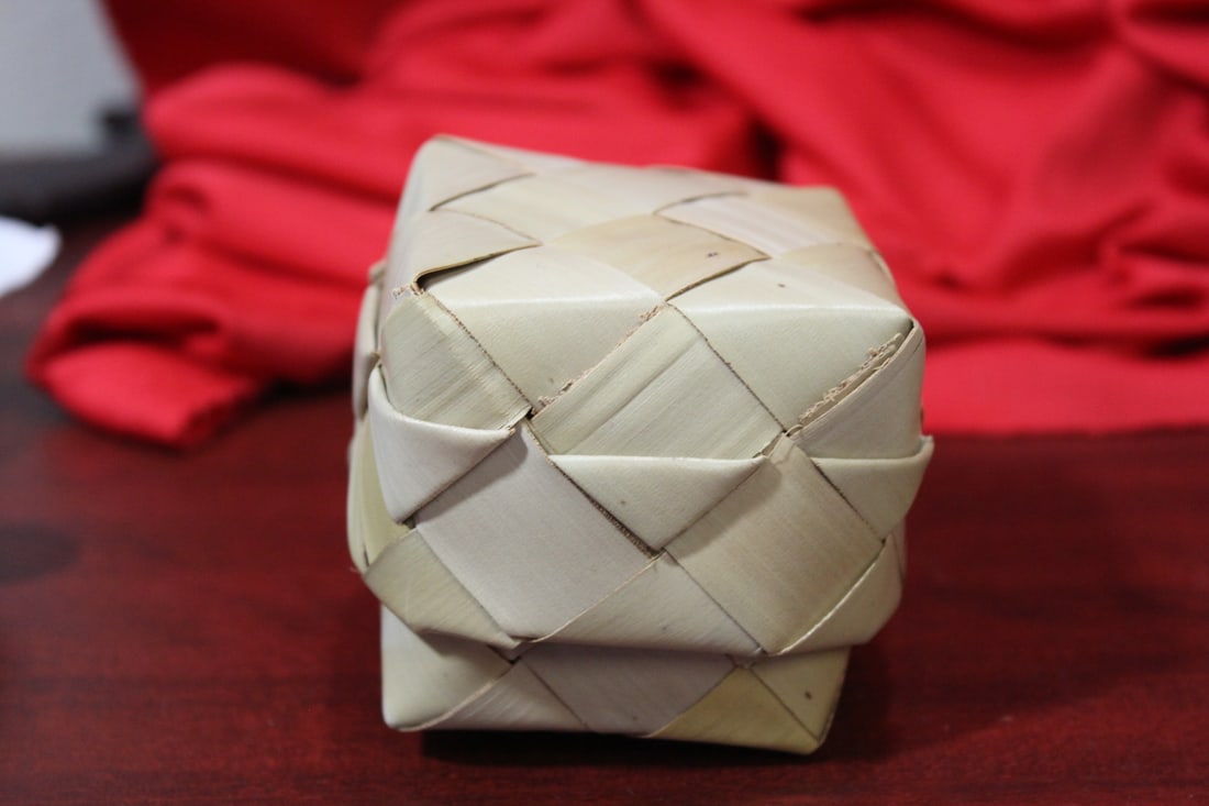 A Trinket Box: 3" tall